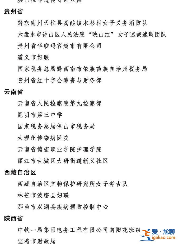 2023年度全國三八紅旗手標兵、全國三八紅旗手、全國三八紅旗集體全名單公布？