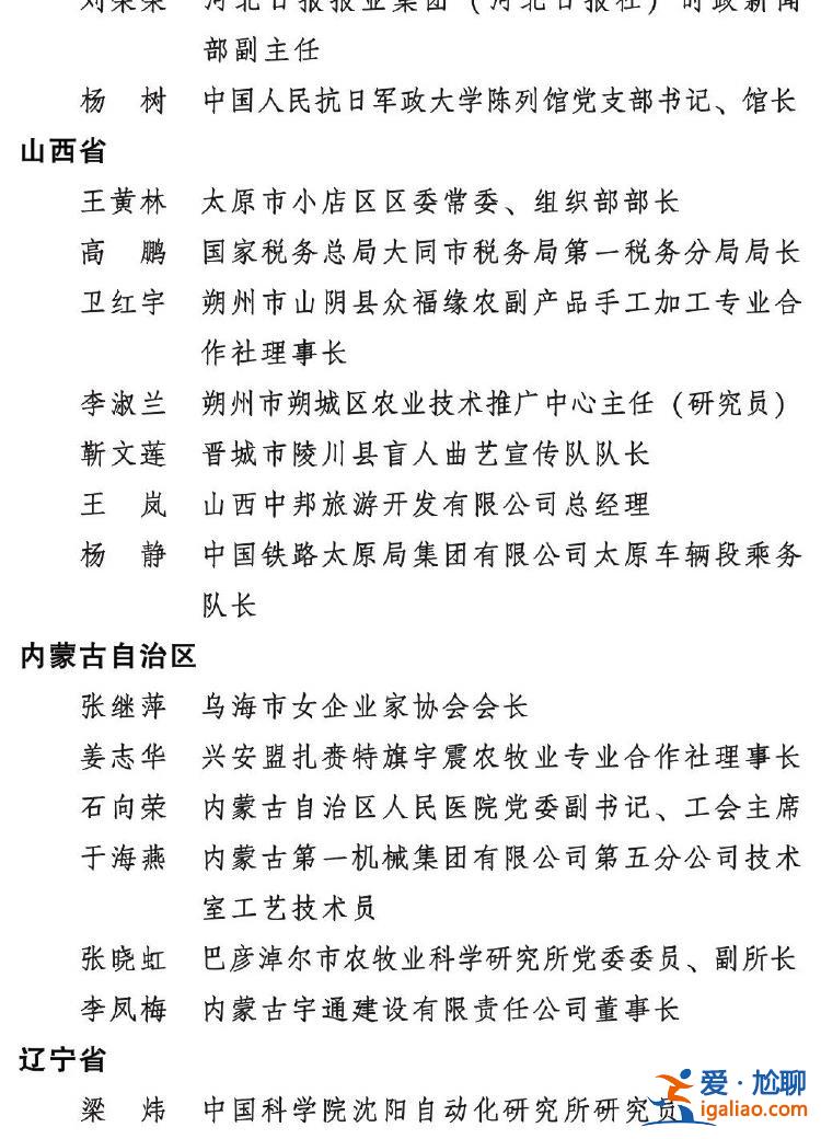 2023年度全國三八紅旗手標兵、全國三八紅旗手、全國三八紅旗集體全名單公布？