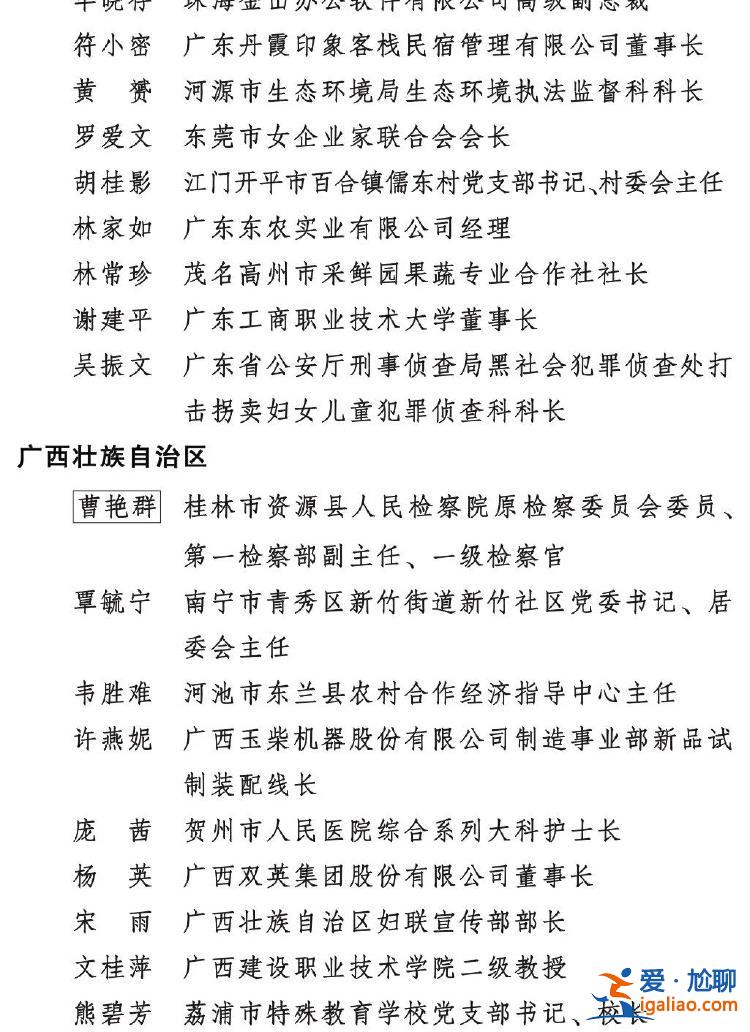 2023年度全國三八紅旗手標兵、全國三八紅旗手、全國三八紅旗集體全名單公布？