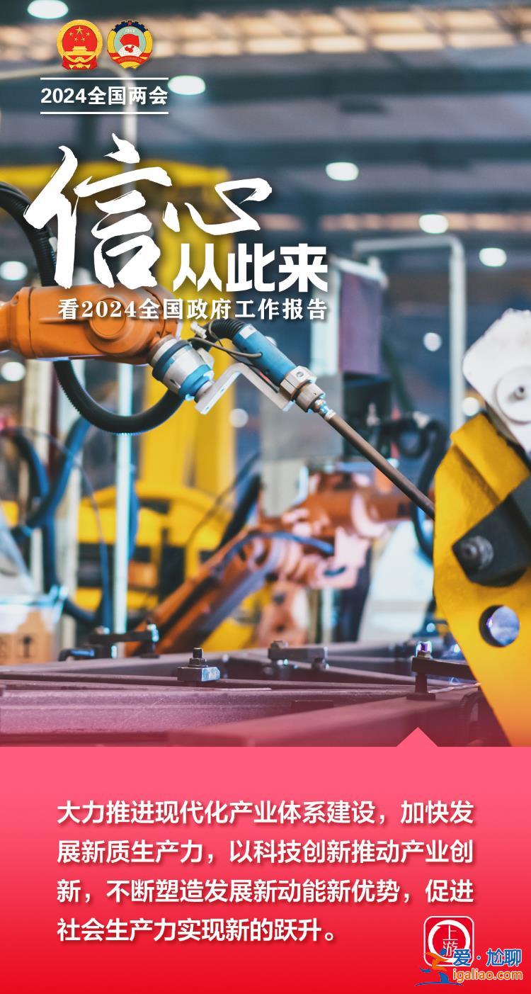 兩會海報丨信心從此來！看2024全國政府工作報告？