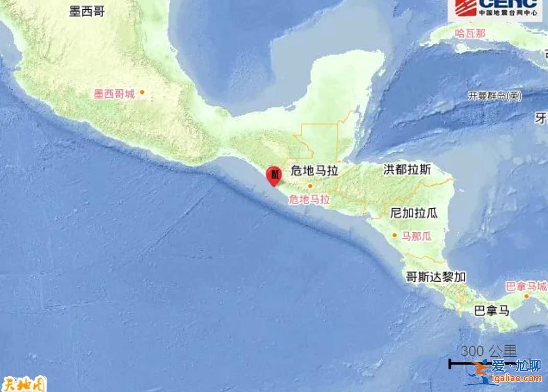 墨西哥沿岸近海發(fā)生6.4級地震？
