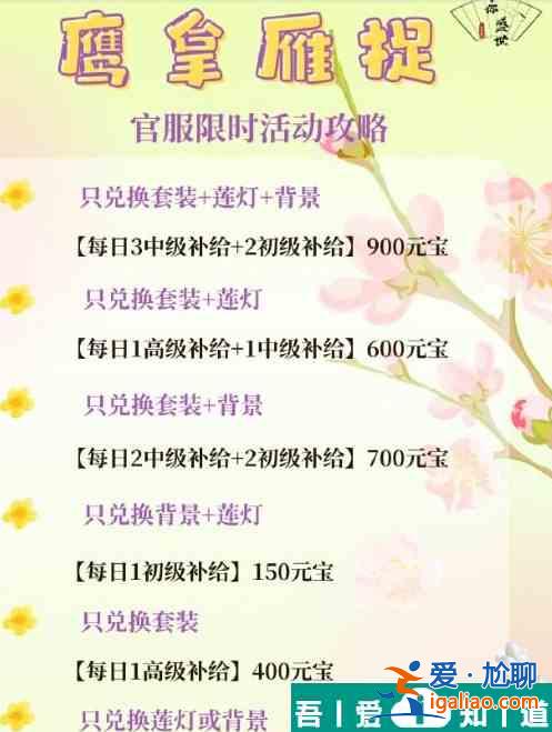 盛世芳華鷹拿雁捉怎么玩 具體一覽？