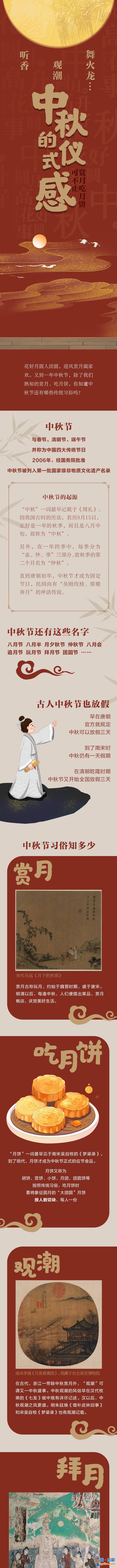圖說｜聽香、觀潮、舞火龍……中秋的儀式感可不止賞月吃月餅？