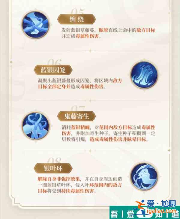 斗羅大陸史萊克學(xué)院藍(lán)銀草職業(yè)技能圖解 具體一覽？