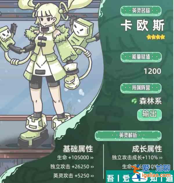 當(dāng)神奇光芒落下卡歐斯怎么樣 當(dāng)神奇光芒落下卡歐斯角色介紹？