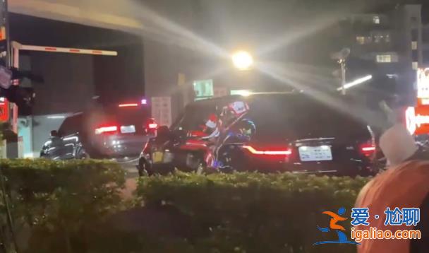 蕭美琴住處旁昨日傳出槍響 其車隊返回時迅速駛入地下室？