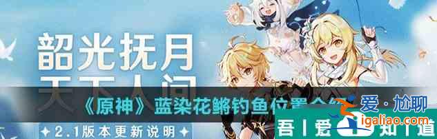 原神藍(lán)染花鳉釣魚在哪 具體一覽？