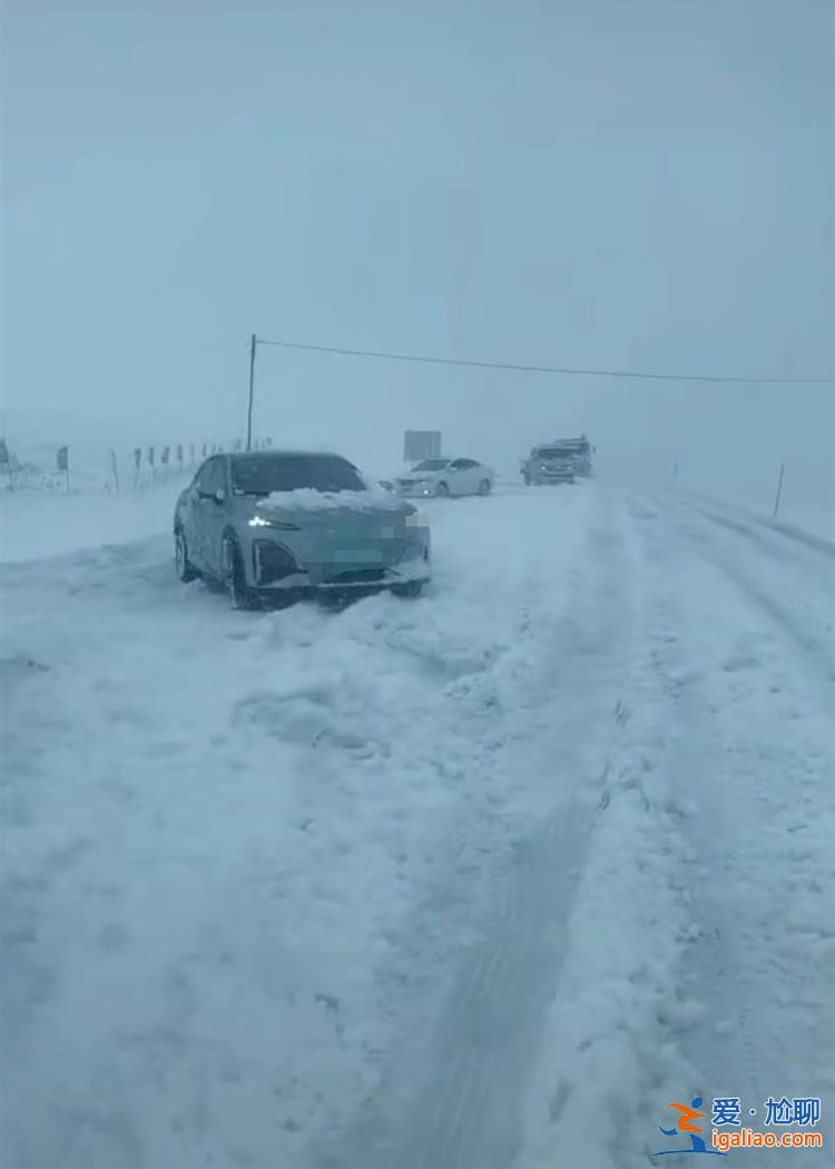 內(nèi)蒙古呼倫貝爾大雪致多車被困 一載有30余人的旅游大巴被困一天一夜？