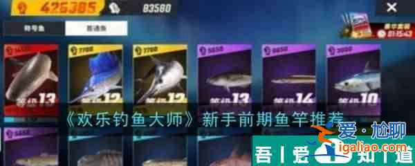 歡樂釣魚大師新手前期魚竿推薦 新手前期魚竿推薦？