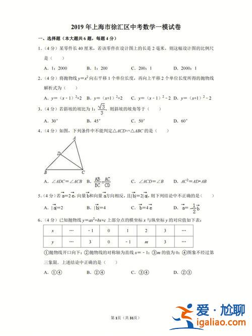 全國初中升學(xué)試卷統(tǒng)一嗎 中考試卷是不是全省統(tǒng)一，中考？