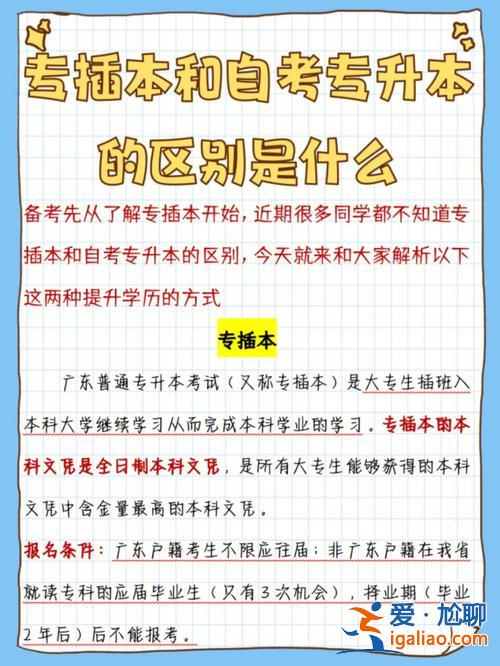 自考本科和專升本哪個難？自考與專升本哪個更快？