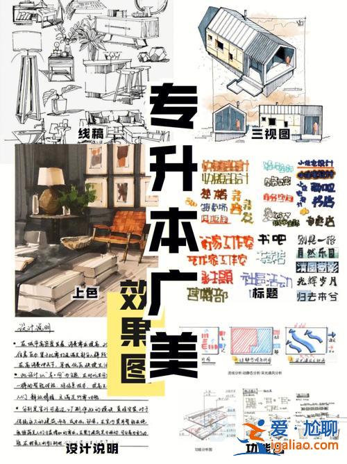 環(huán)境設(shè)計(jì)專升本考什么？環(huán)藝升本考什么？