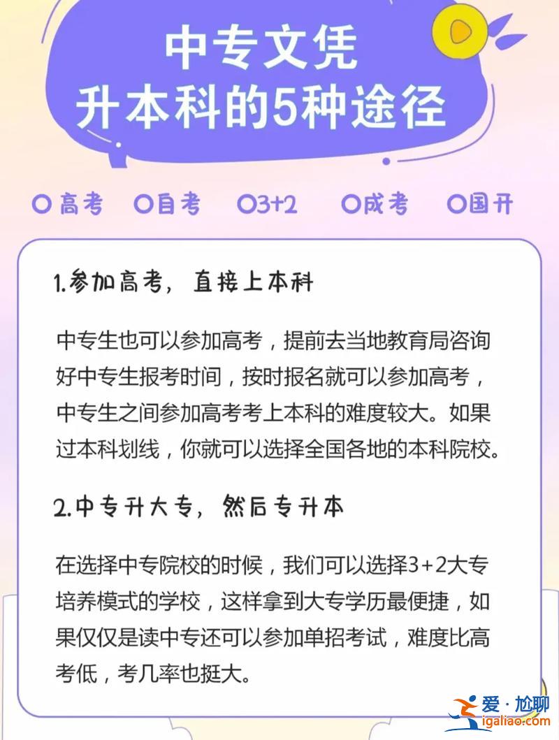 中藥中專怎么提升學歷(中醫(yī)中專升大專的要求)？