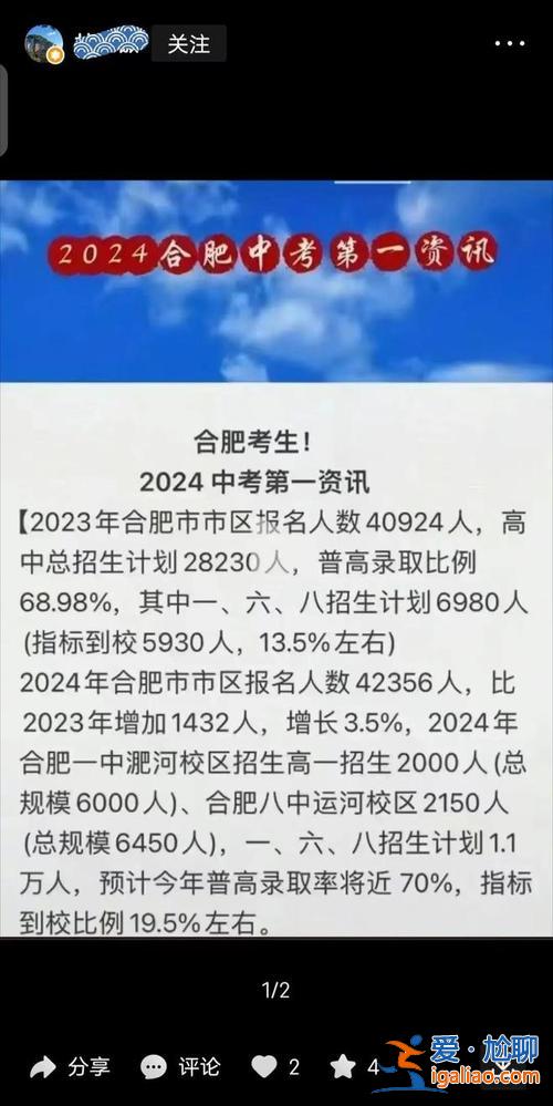 2019合肥八中中考升學(xué)？2024年合肥八中達(dá)一本線(xiàn)有多少人？
