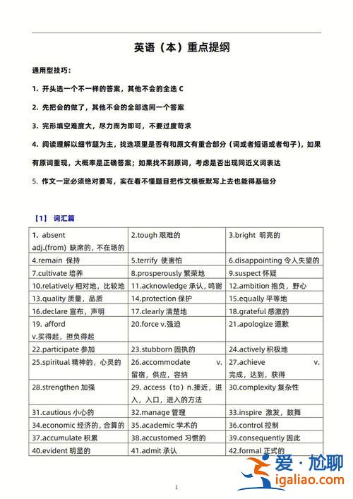 成人高考專升本英語(yǔ)單詞，陜西普通專升本考試英語(yǔ)考試的單詞范圍(不是成人，不是自考)？