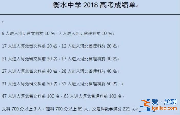 衡水一中升學(xué)率2017 2024衡水一中升學(xué)率？